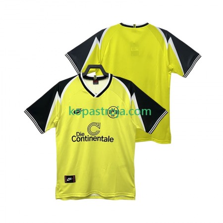 Billiga Fotbollströjor Borussia Dortmund 1995 Retro Hemma tröja 1996 Kortärmad